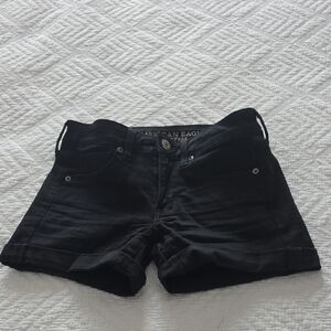 American Eagle Outfitters Women's Dark Jean Shorts
